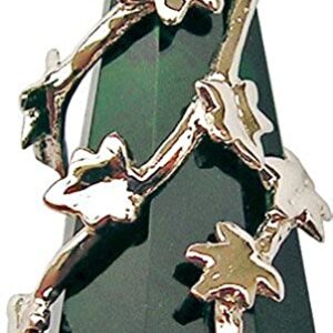 Enchanted Jewelry Hedera Helix Crystal Keeper Pendant for Faithfulness & Good Friendships - by Anne Stokes