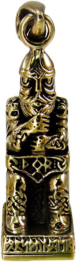 Bronze Norse God of Thunder Thor Pendant