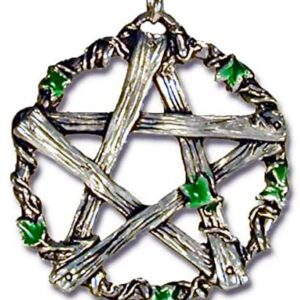 Galraedia Pendant Pentagram of Pan for Protection Against Trickery and Mischief Charm Amulet Talisman