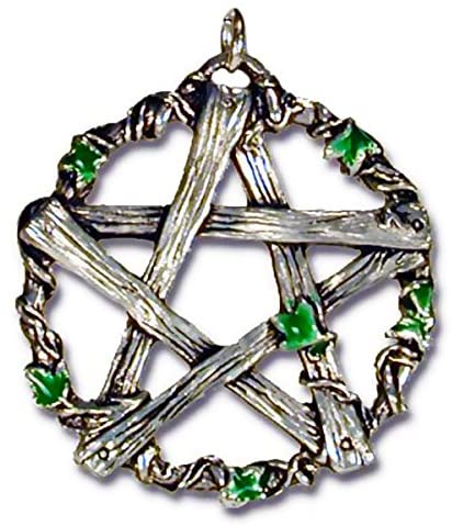 Galraedia Pendant Pentagram of Pan for Protection Against Trickery and Mischief Charm Amulet Talisman