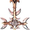 Goetia Cross Pendant For Intuition Forbidden Charm Amulet Talisman