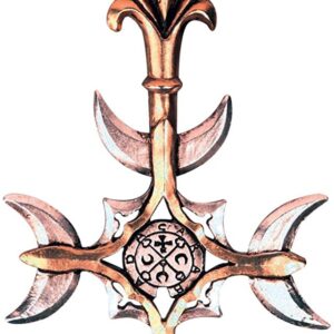 Goetia Cross Pendant For Intuition Forbidden Charm Amulet Talisman