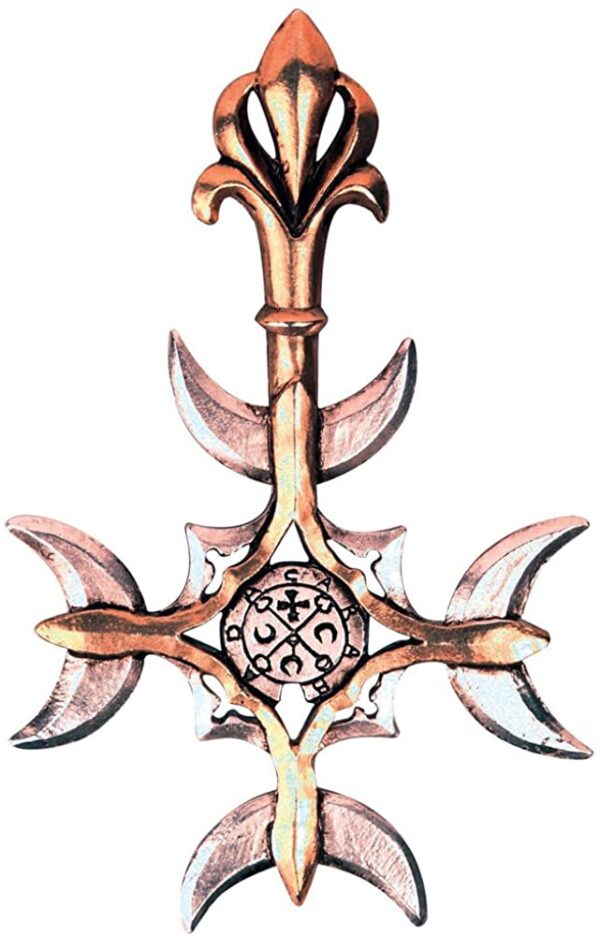 Goetia Cross Pendant For Intuition Forbidden Charm Amulet Talisman