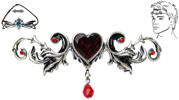 Enchanted Jewelry Bright Heart Tiara Hengeband for Vitality by Anne Stokes and Briar