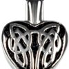 Celtic Heart Love Vial Keepsake Memory Pendant Amulet Talisman Charm