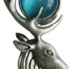 Enchanted Jewelry Greenwood's Moon Stag for Mystical Power Pendant Talisman Amulet