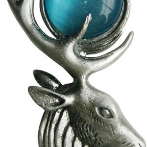 Enchanted Jewelry Greenwood's Moon Stag for Mystical Power Pendant Talisman Amulet
