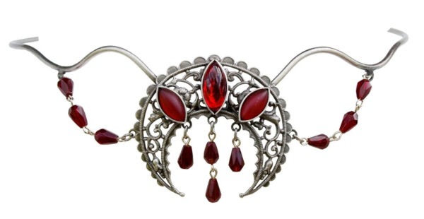 Starlinks Aphrodite Tiara, Diadem, Circlet Red