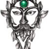 Enchanted Jewelry Greenwood's Green Man for Natural Magic Pendant Talisman Amulet