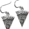 Sterling Silver Samhain Wiccan Sabbat Dangle Earrings