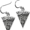 Sterling Silver Samhain Wiccan Sabbat Dangle Earrings