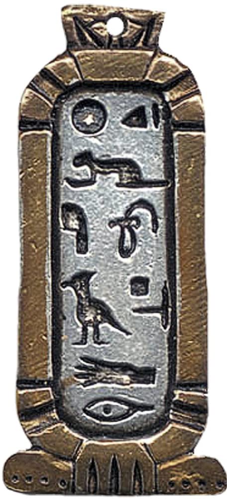 Jewels of Atum Ra Cleopatra Love Cartouche Pendant Amulet Talisman for Happy Love and Friendship