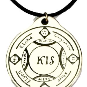 Enchanted Jewelry Circle of Solomon Amulets of World Pendant Talisman Charm