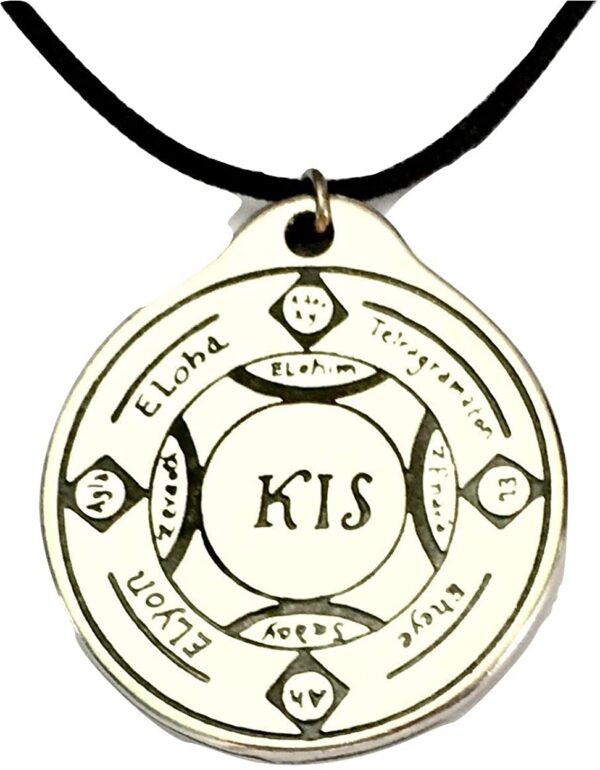 Enchanted Jewelry Circle of Solomon Amulets of World Pendant Talisman Charm