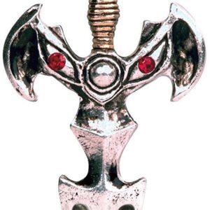 Enchanted Jewelry Draco Sword Pendant for Vitality, Wit, and Protection Forbidden Charm Amulet Talisman