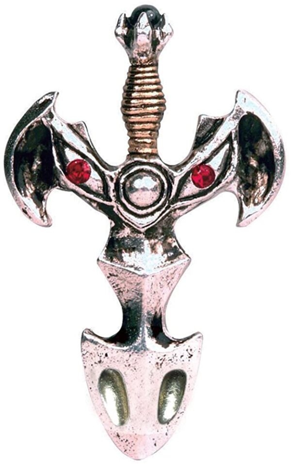 Enchanted Jewelry Draco Sword Pendant for Vitality, Wit, and Protection Forbidden Charm Amulet Talisman