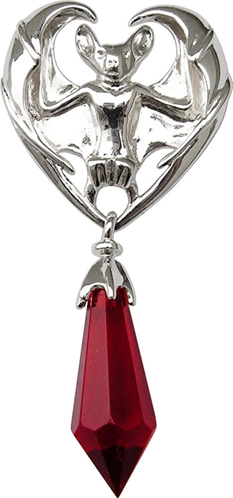 Enchanted Jewelry Pipistrella Crystal Keeper Pendant to Escape from Danger - by Anne Stokes