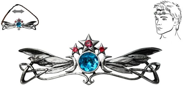 Enchanted Jewelry Lady of The Moon Tiara Hengeband for Beneficial Change by Anne Stokes and Briar