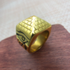 Men' Punk Egyptian Pyramid Ring Fashion Hip hop Jewelry The Eye of Horus Rings