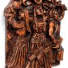 Celtic Goddess Brigid Brigit Wall Plaque Wood Finish