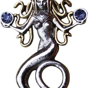 Enchanted Jewelry Briar Bestiary Gorgon for Feminine Wile Pendant Myth Fantasy Legend Pendants