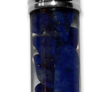 Lapis Vial Pendant for Change and Promise
