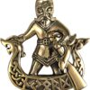 Bronze Norse God Njord Runic Viking Pendant