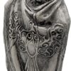 Small Goddess Morrigan Statue Stone Finish