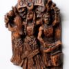 Celtic Goddess Brigid Brigit Wall Plaque Wood Finish