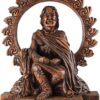 Celtic God Lugh Statue Wood Finish