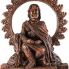 Celtic God Lugh Statue Wood Finish