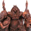 Celtic Goddess Brigid Brigit Statue Wood Finish