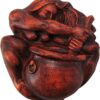 Celtic Goddess Cerridwen Plaque in Wood Finish