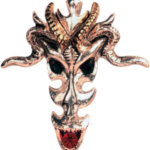 Dragon Skull Pendant For Wealth & Riches Forbidden Charm Amulet Talisman