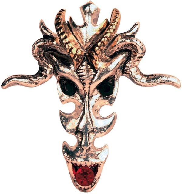 Dragon Skull Pendant For Wealth & Riches Forbidden Charm Amulet Talisman