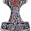 Thor's Hammer Pendant For Strength, Courage, Success Forbidden Charm Amulet Talisman