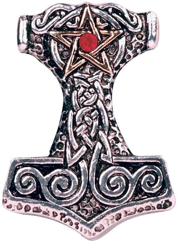 Thor's Hammer Pendant For Strength, Courage, Success Forbidden Charm Amulet Talisman