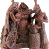 Celtic Goddess Brigid Brigit Statue Wood Finish