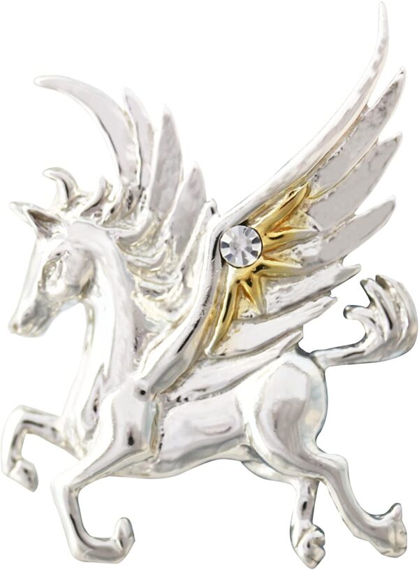 Pegasus of the Stars Mythical Companion Pendant for Quik Thought by Anne Stokes