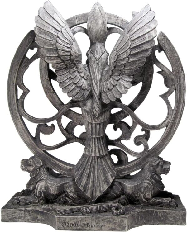 Queen of Heaven Statue Goddess Astarte Astrolabe Statue - Stone Finish