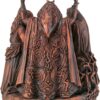 Celtic Goddess Brigid Brigit Statue Wood Finish