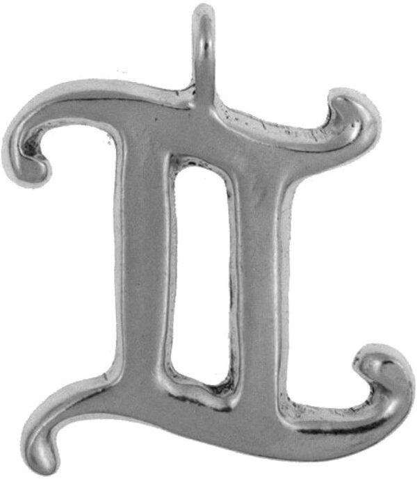 Enchanted Jewelry Gemini May 22 - June 21 Zodiac Star Sign Pendant Charm Amulet Talisman