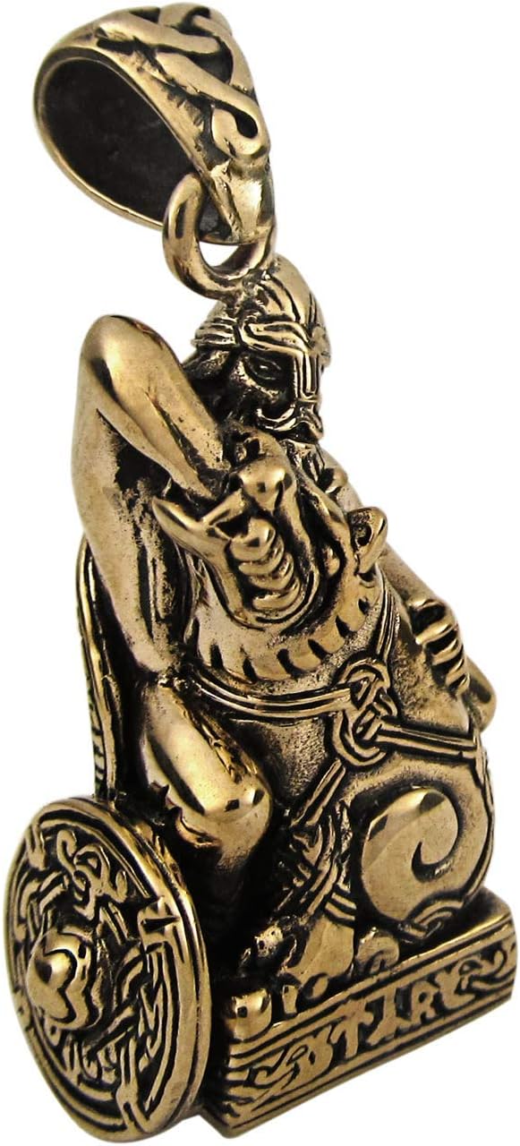 Bronze Norse Tyr God of War Pendant