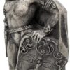 Small Goddess Morrigan Statue Stone Finish