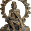 Small Celtic God Lugh Statue Bronze Finish