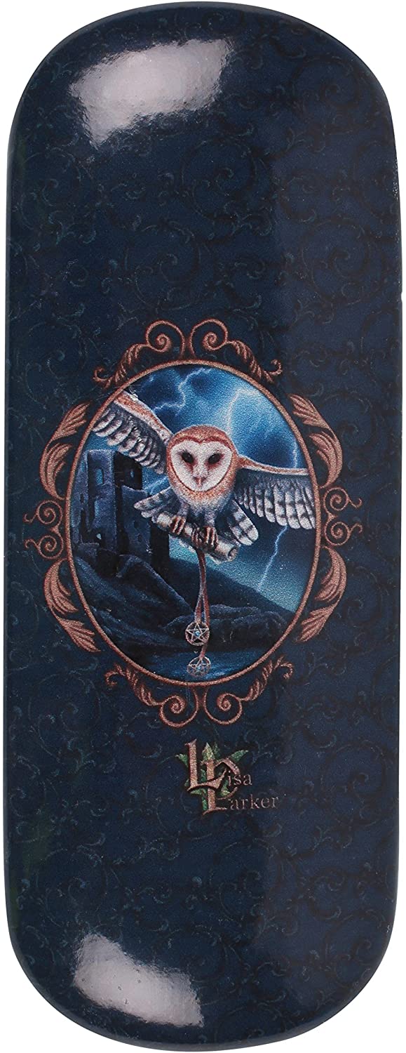 Lisa Parker Owl Heart of the Storm Eyeglass Case/Trinket Box