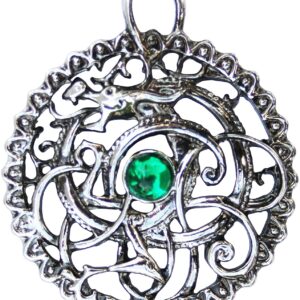 Lost Treasures of Albion The Silbury Serpent for Growth & Harvest Pendant Charm Amulet Talisman
