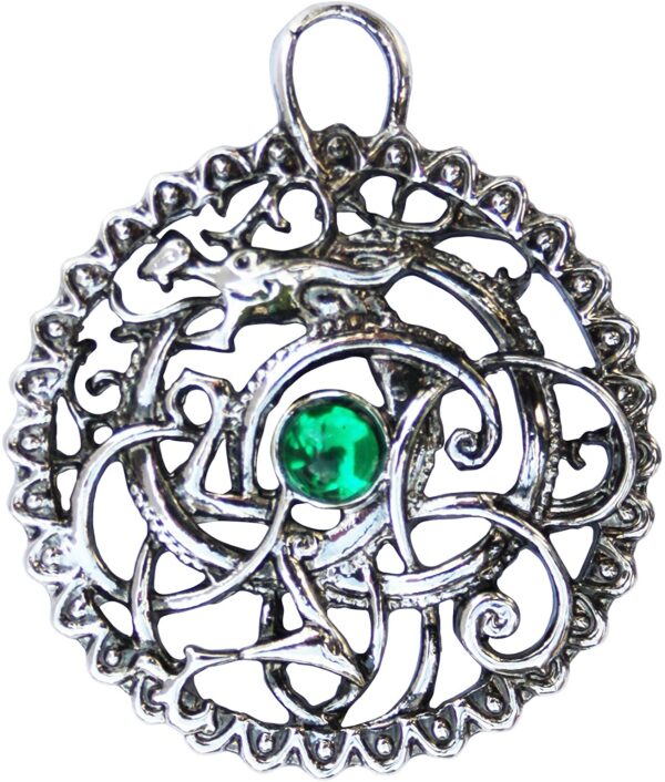 Lost Treasures of Albion The Silbury Serpent for Growth & Harvest Pendant Charm Amulet Talisman