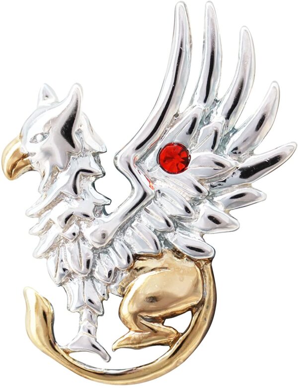 Enchanted Jewelry Griffin's Gift Mythical Companion Pendant for Good Fortune by Anne Stokes
