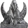 Small Moon Goddess Statue Silver Finish